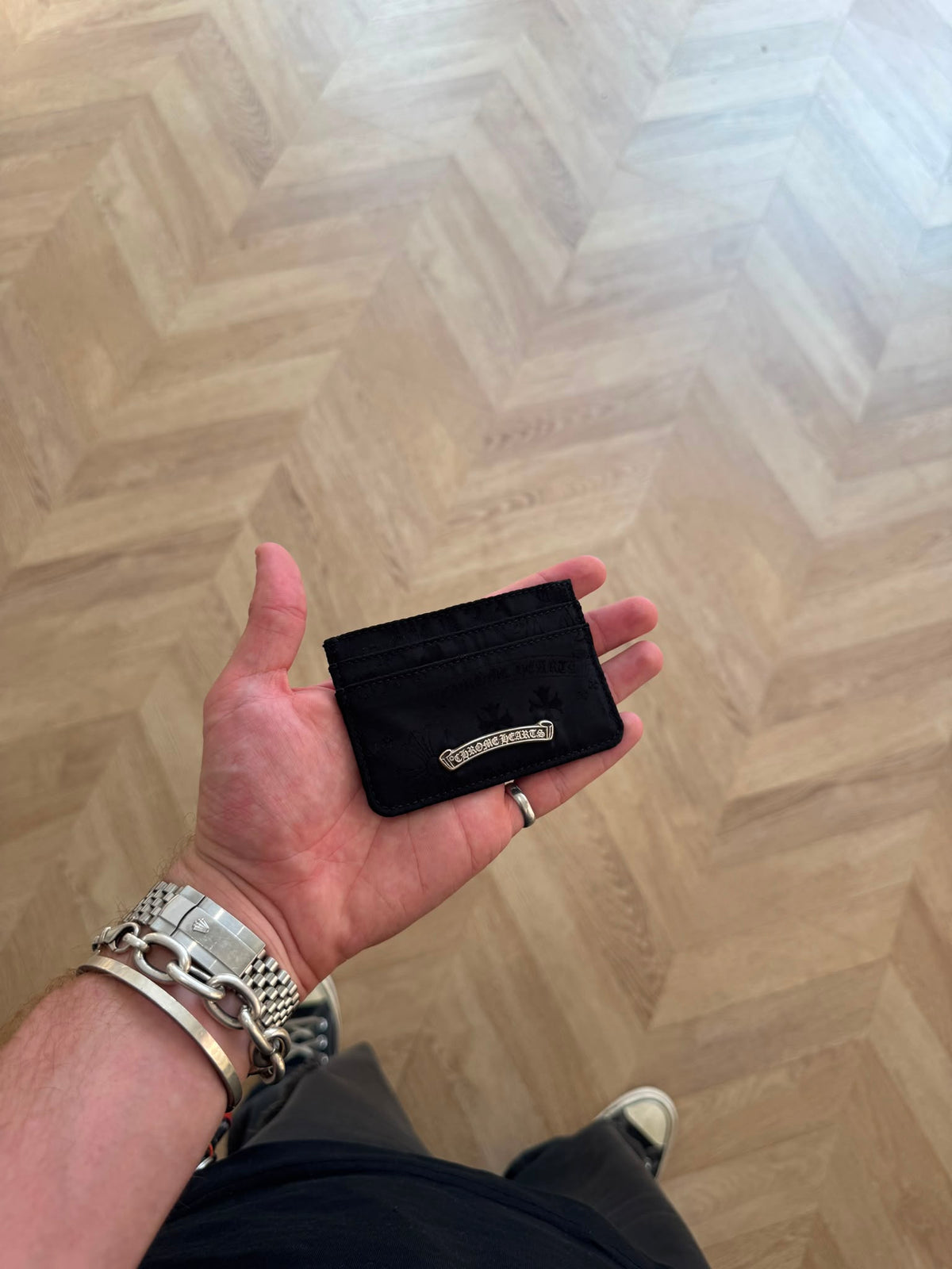 Cardholder Scroll nylon | Chrome Hearts, view 2