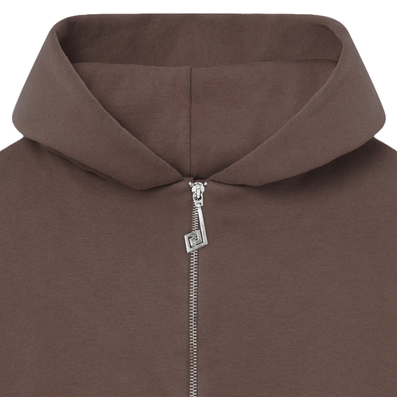 Sweat à capuche zippé November Brown | Perplex