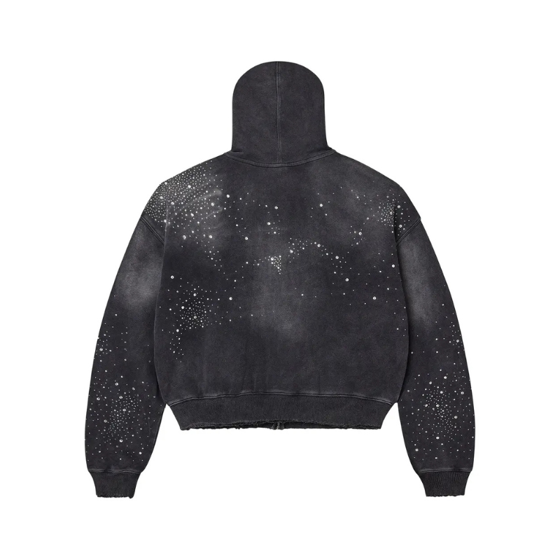 Zip Hoodie Rhinestones | Vale Lives