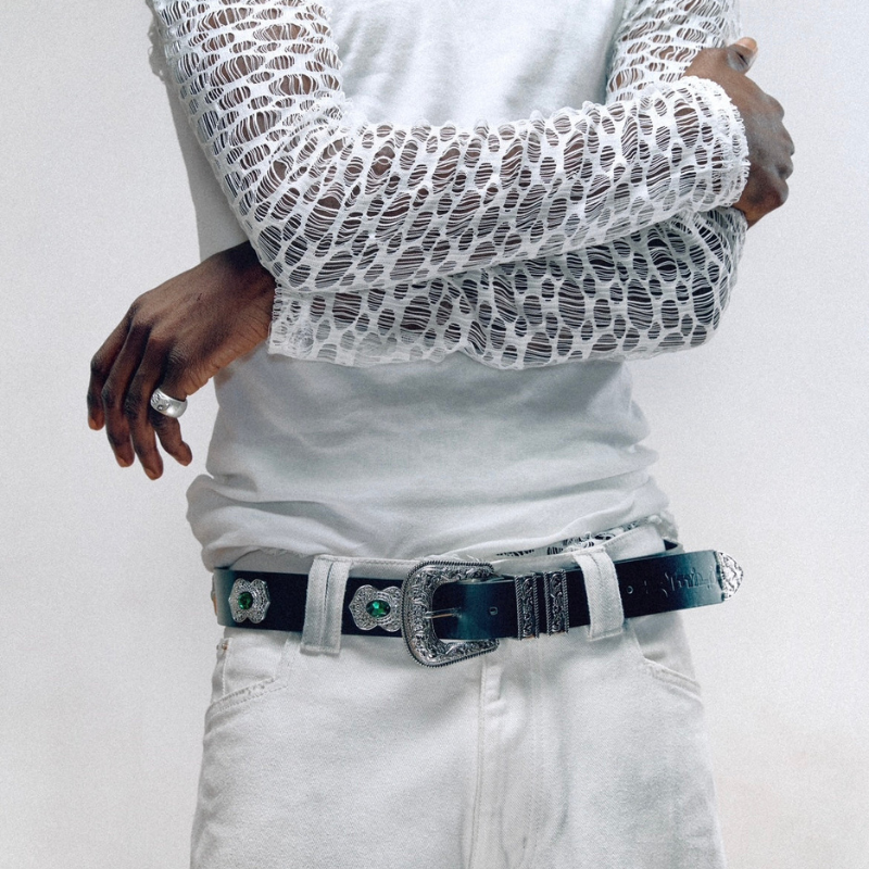 Belt Leather Black | R'MILI