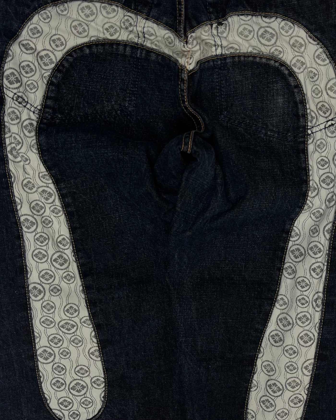 Jeans White Material Diacock | Evisu
