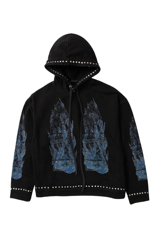 Hoodie Flamme Glass | WhoDecidesWar