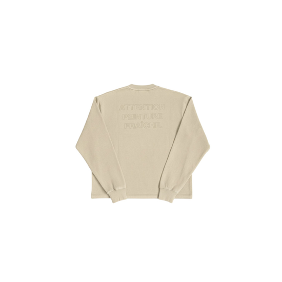 Longsleeve Washed Beige | APF