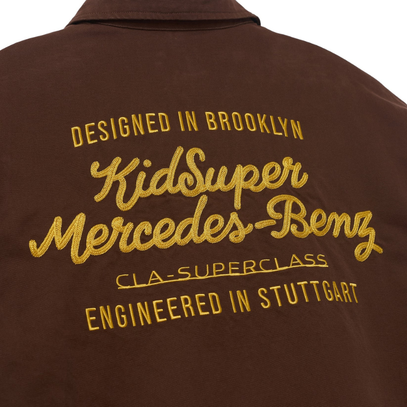 Jacket Work Brown | KidSuper x Mercedes Benz