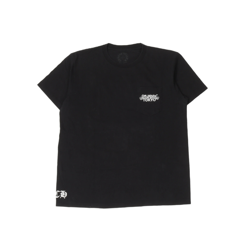 T-shirt Tokyo Exclusive Black | Chrome Hearts x Off White