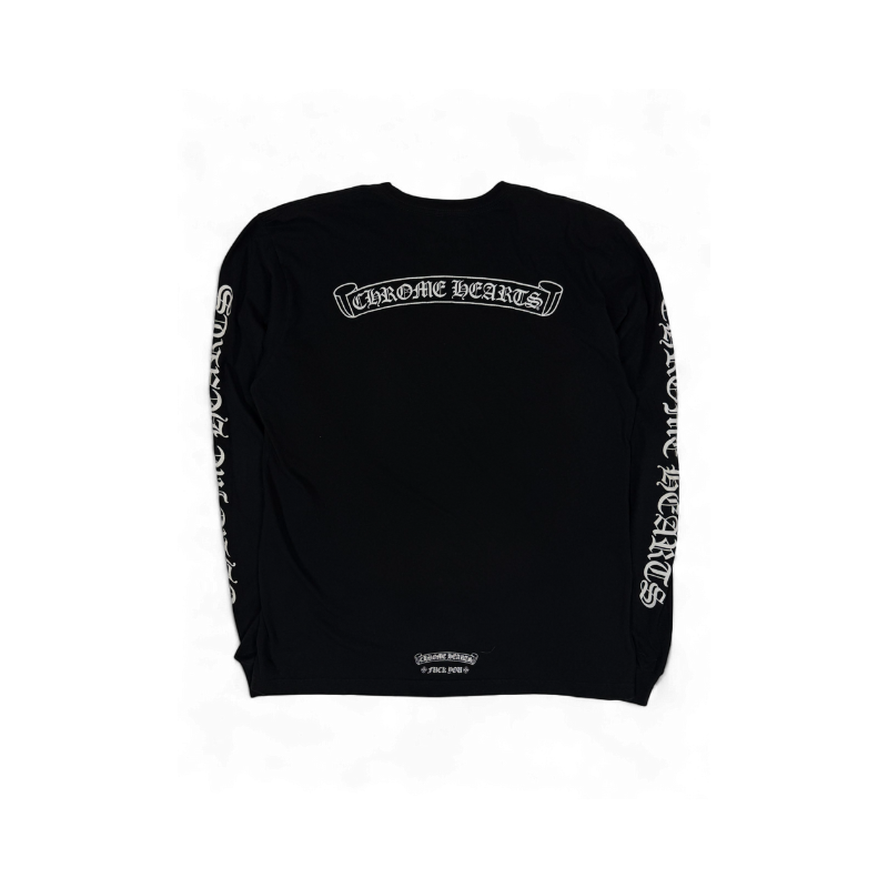 Longsleeve Scroll Logo Fuck You | Chrome Hearts