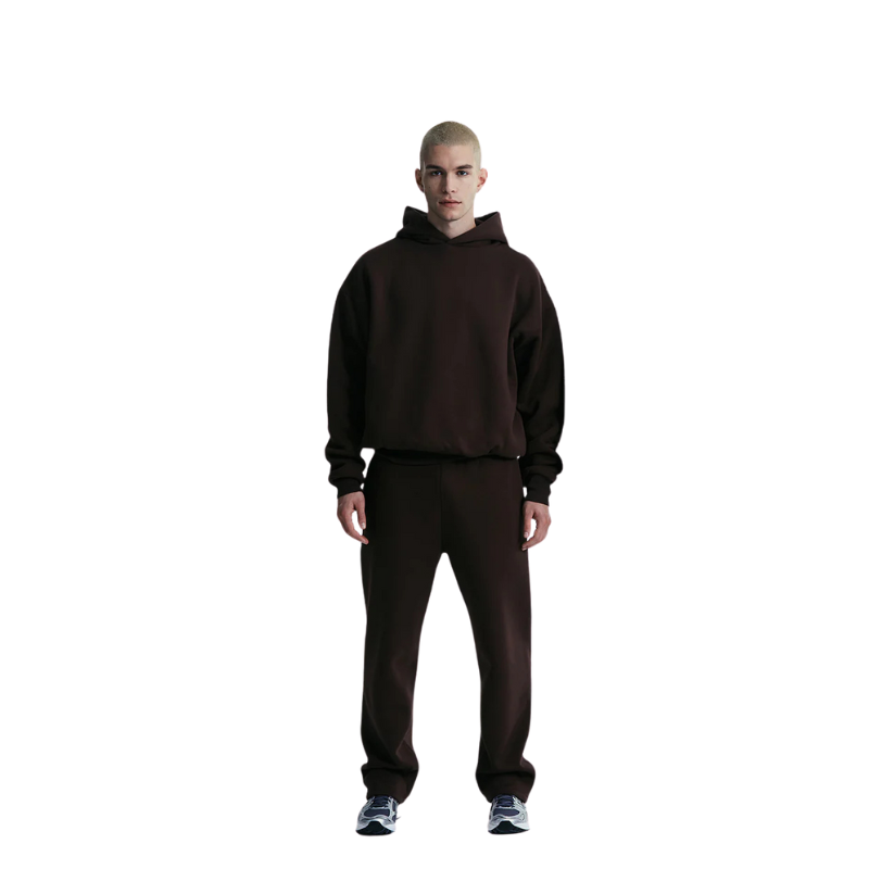 Sweat à capuche Mocca Brown | Perplex