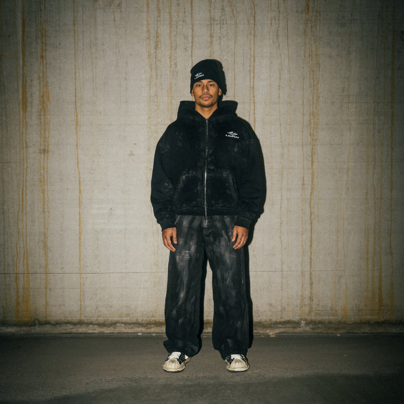 Zip Hoodie Replica Black | Lord Culture