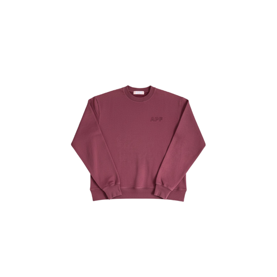 Longsleeve Washed Burgundy | APF