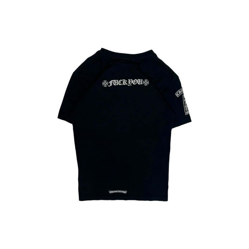 T-shirt noir avec logo « Fuck You » | Chrome Hearts