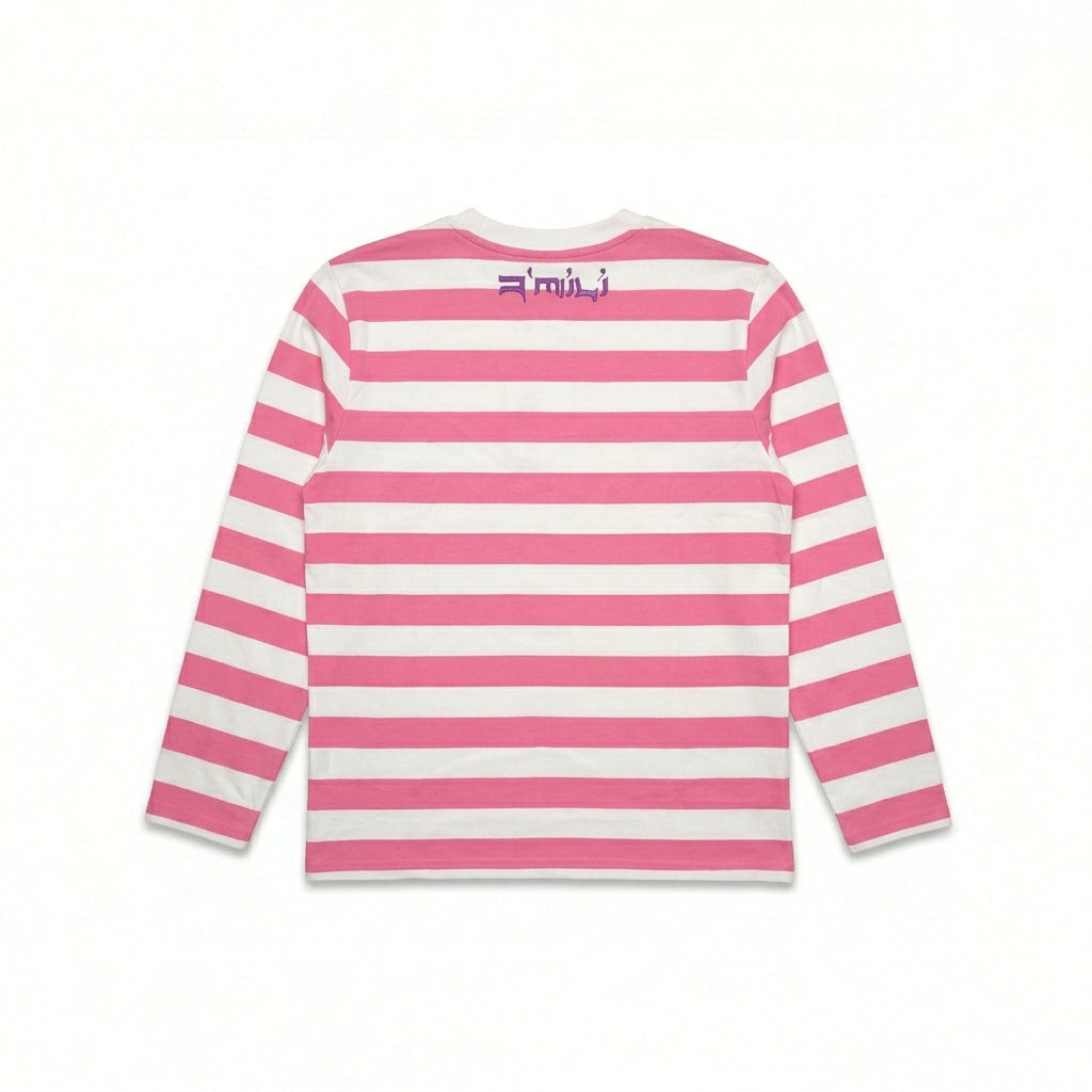 Longsleeve Marinière Pink | R'MILI