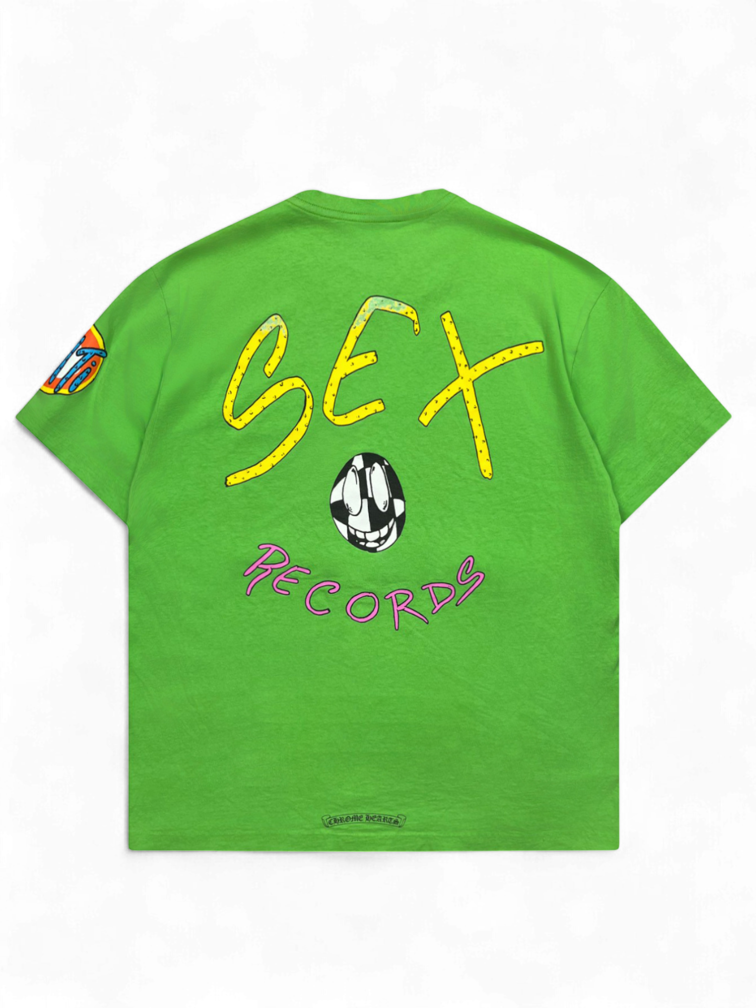 T-shirt Matty Boy Green Sex Records Vintage | Chrome Hearts