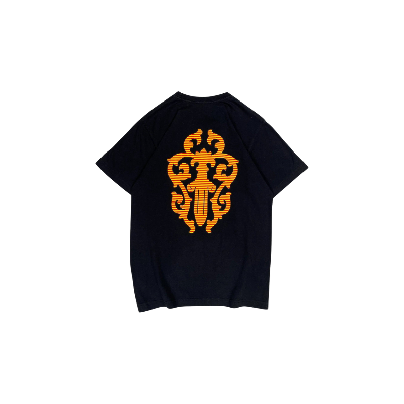 T-shirt Dagger Yellow Black | Chrome Hearts