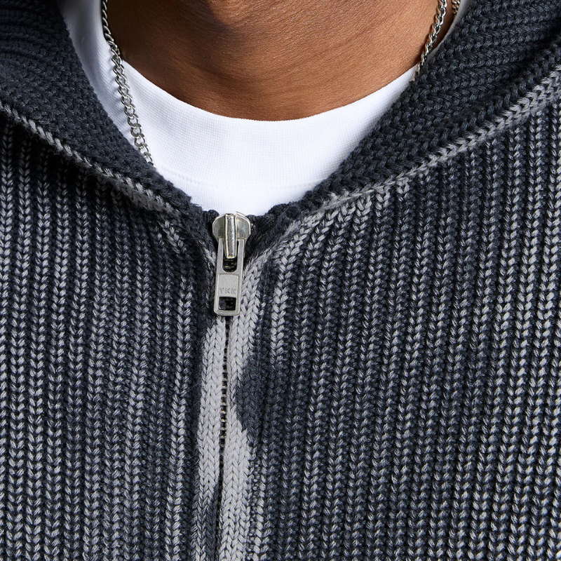 Zip Hoodie Acid Black | Reternity