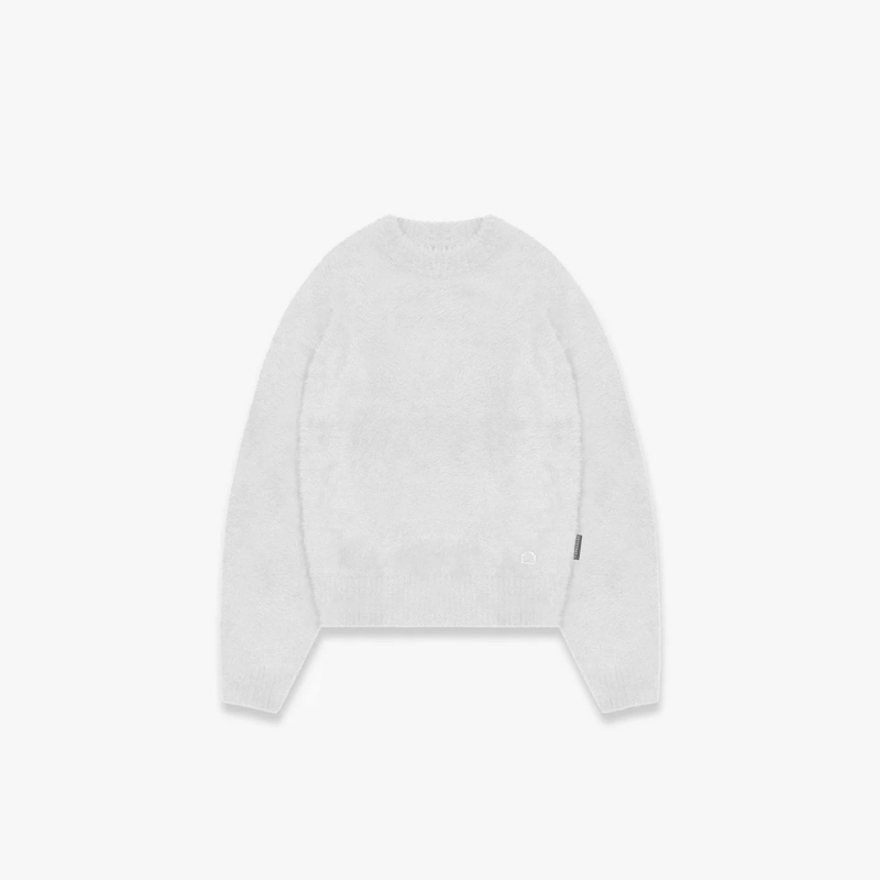 Knitwear Furry Light Grey | Reternity