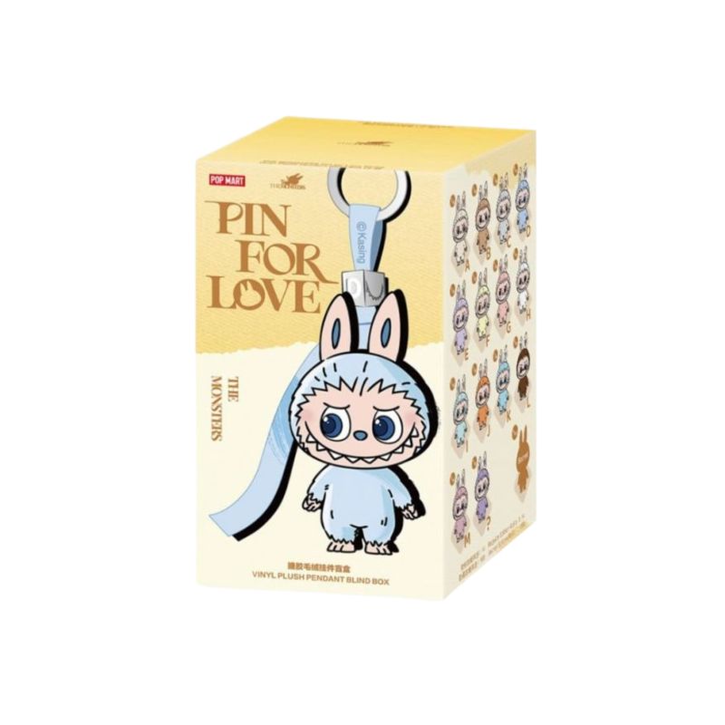 Collectible Pin For Love Yellow | LABUBU