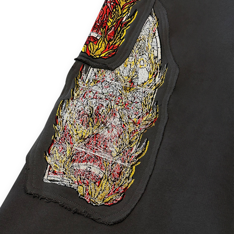 Joggers Triple Flame Glass Vintage Grey | WhoDecidesWar