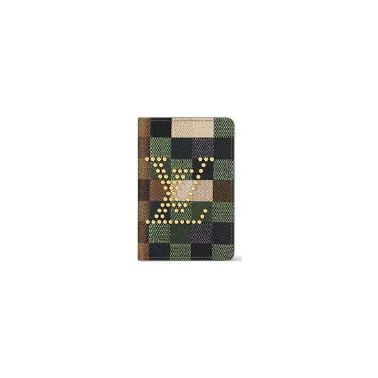 Wallet Logo Gold Camo | Louis Vuitton