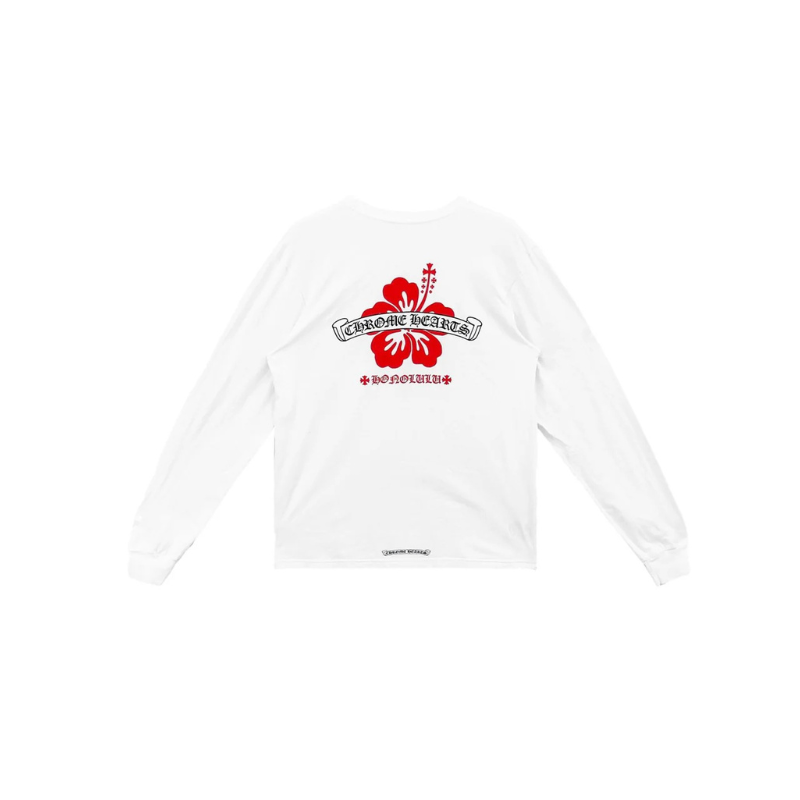 Longsleeve Honolulu Exclusive Hibiscus Flower | Chrome Hearts