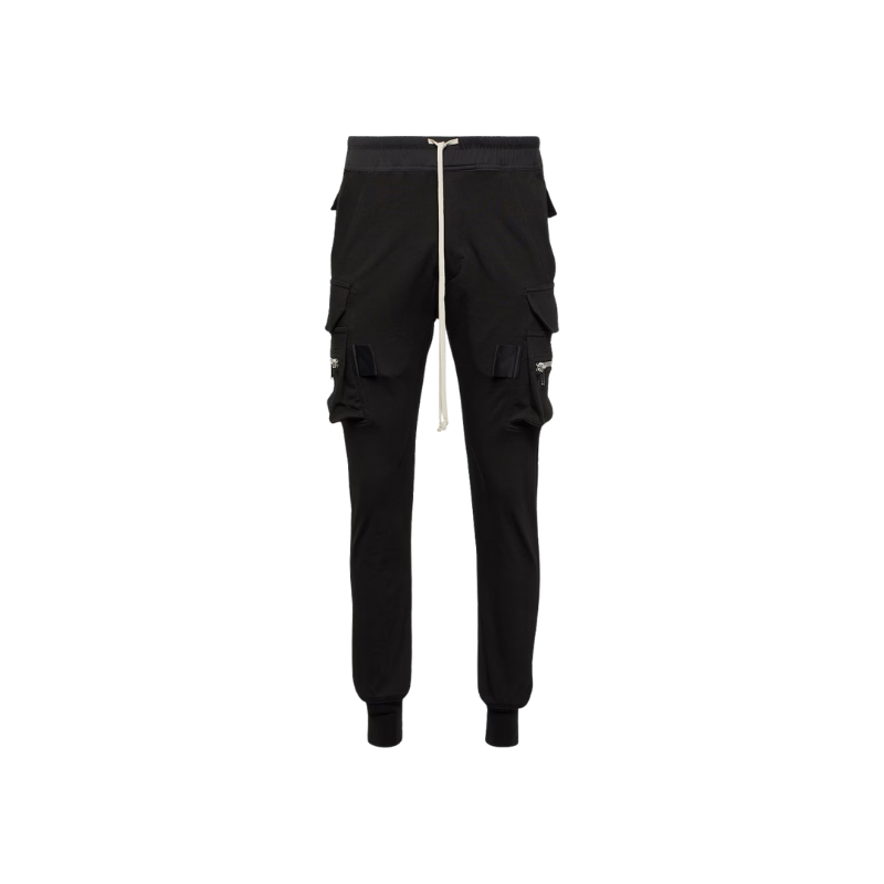 Cargo Pants Black Laces Tan | Rick Owens