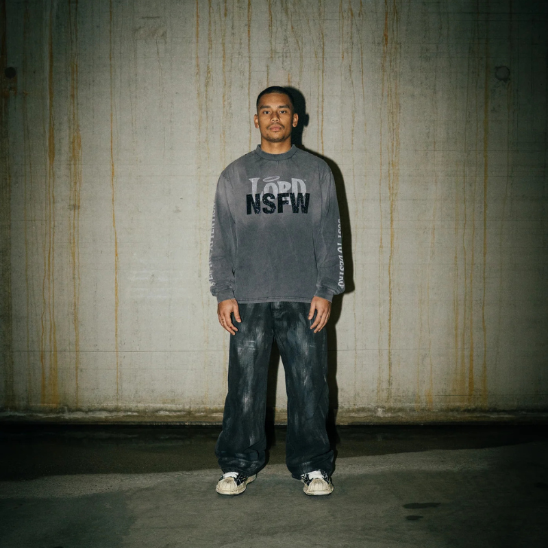 Longsleeve NSFW Grey | Lord Culture