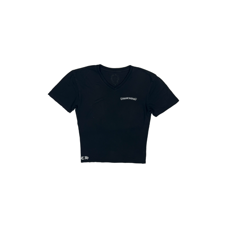 トップス chrome hearts Vneck Tshirt black Sell Chrome Hearts V Neck T-Shirt - Black | HuntStreet.com
