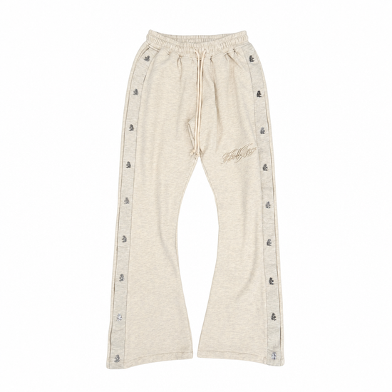 Joggers HStar Tattoo Logo Oatmeal | Hellstar