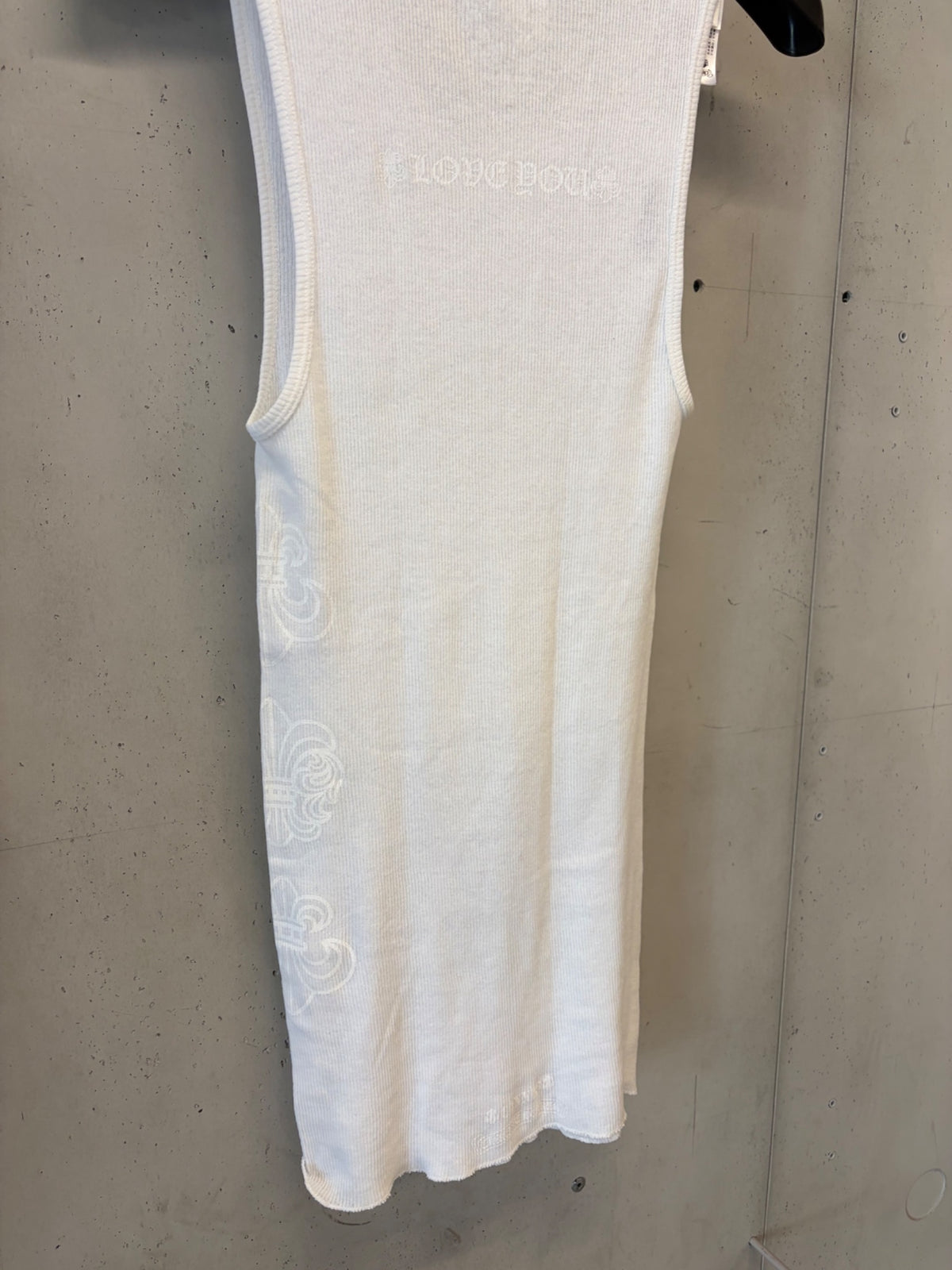 Tank Top Exclu Cannes White | Chrome Hearts, Hype clothes, view 4
