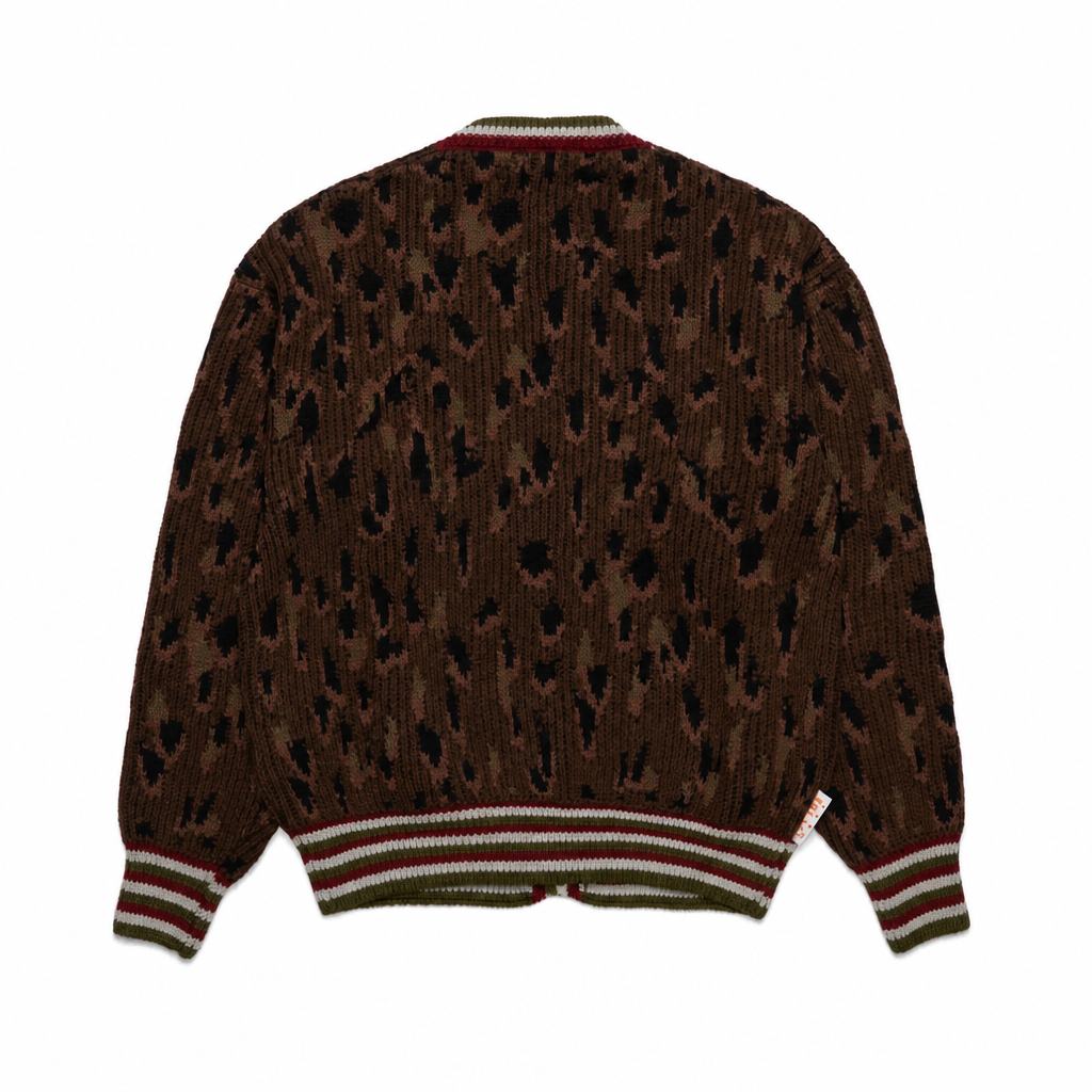 Cardigan Brown | PDF Channel, view 3