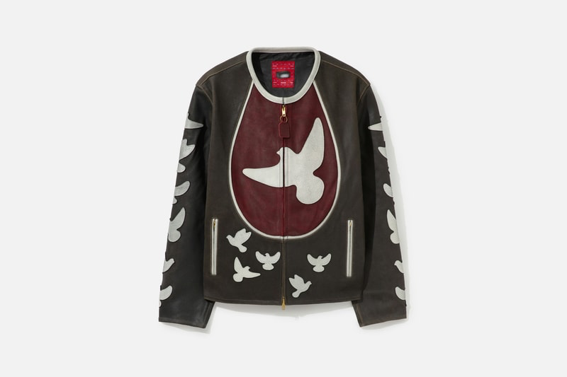 Jacket Doves Distressed Leather Moto Black | KidSuper, Hype clothes