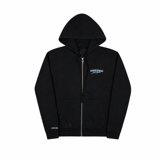 Zip Hoodie St. Barth Exclusive Black | Chrome Hearts