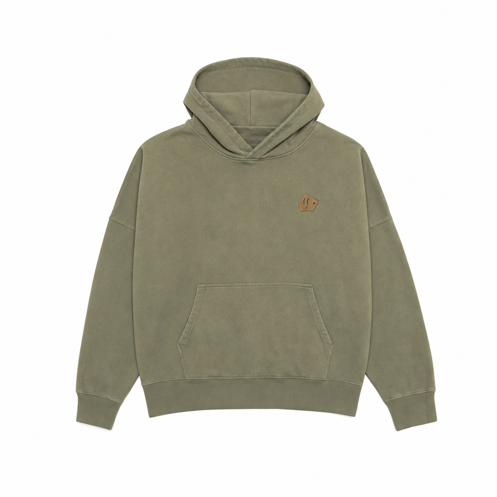 Hoodie Oversized Green | Reveur Lucide