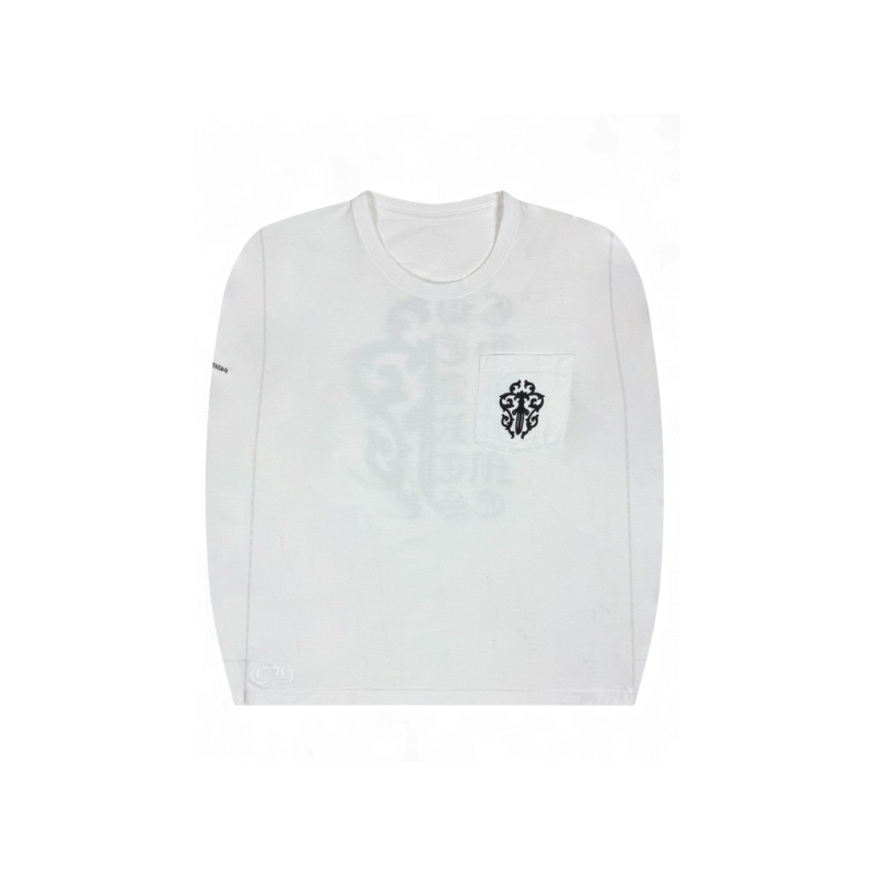 Longsleeve White Dagger | Chrome Hearts