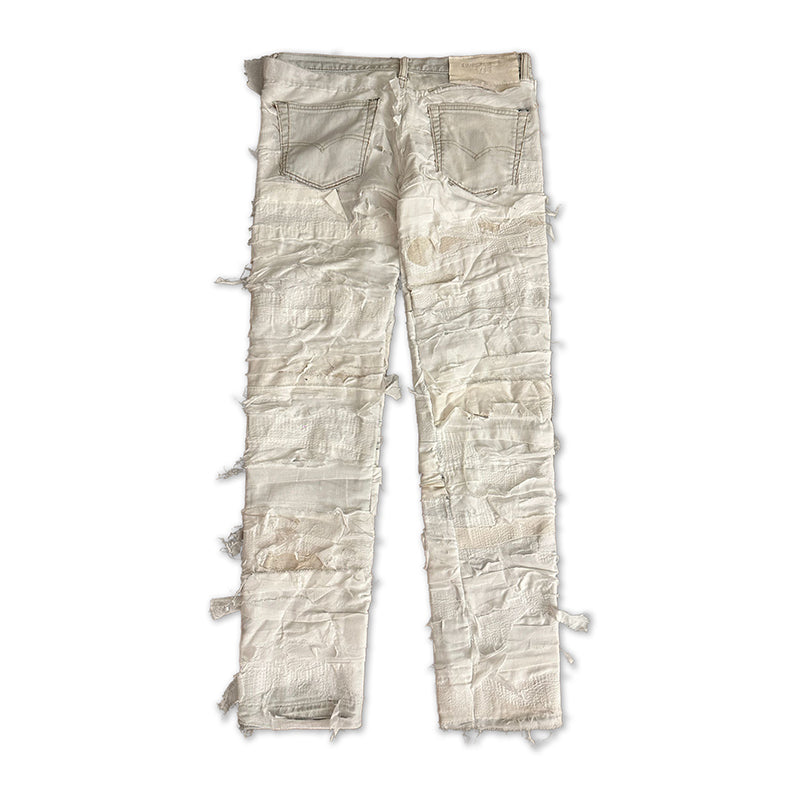Jeans  Urban Warrior White | Atelier Imprévu