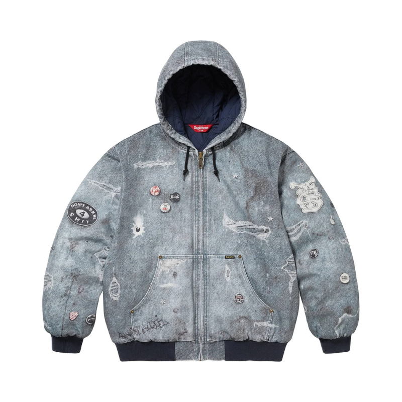 Bomber Trompe L'oeil Denim | Supreme