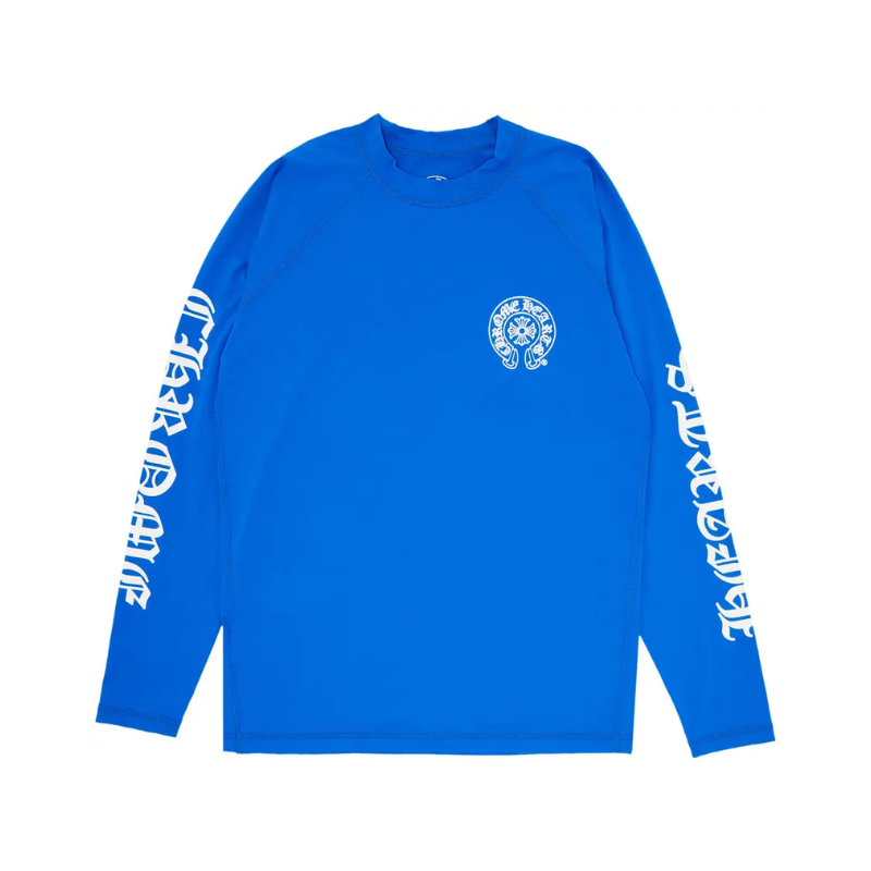Longsleeve Rash Guard 'Blue' | Chrome Hearts – Maison Guava