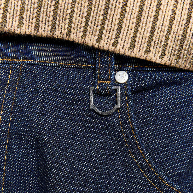 Denim Pants Raw Dark Blue | Reternity