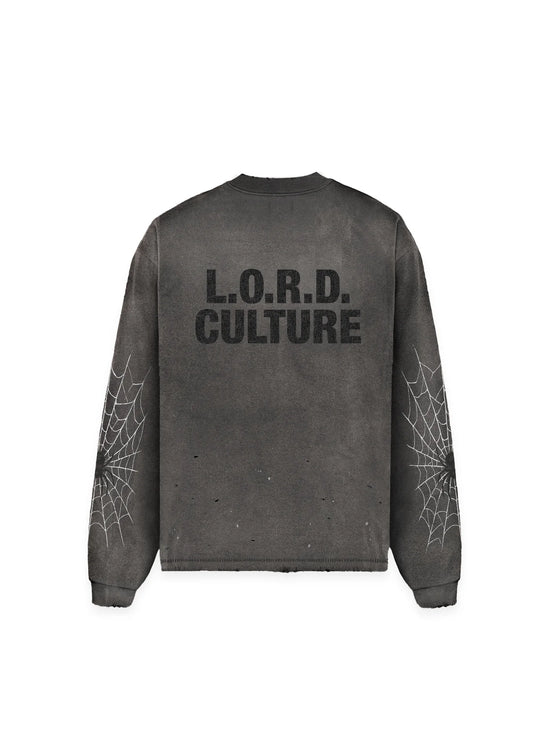 Longsleeve Destroy Grey | Lord Culture