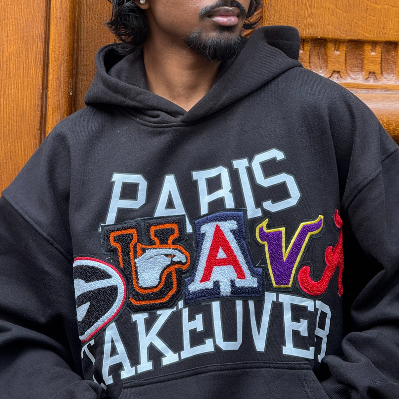 Hoodie Take Over Black | Maison Guava