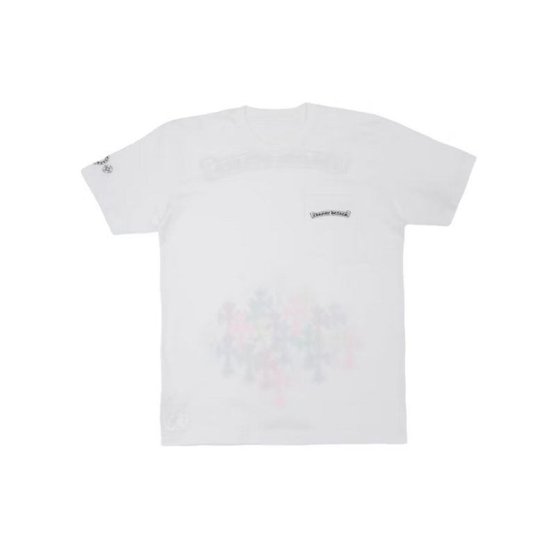 T-shirt White Cemetery Multicolor (Used) | Chrome Hearts