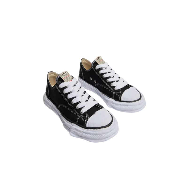 Low-top Peterson 23 OG Sole Canvas Low Black White | Mihara Yasuhiro
