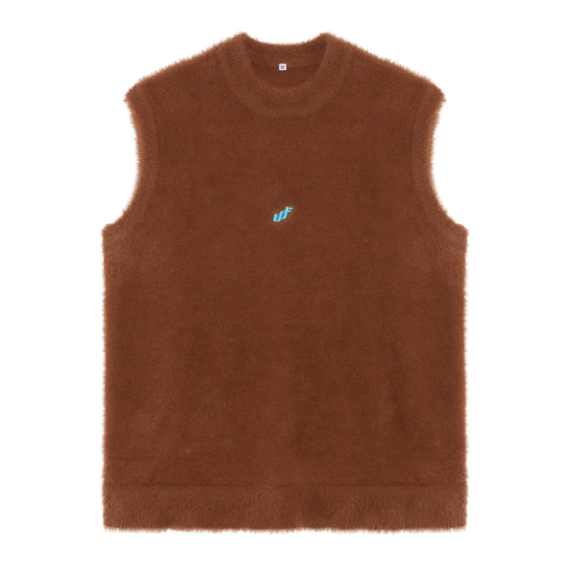 T-shirt Sleeveless Brown | UNDEFINED 1999
