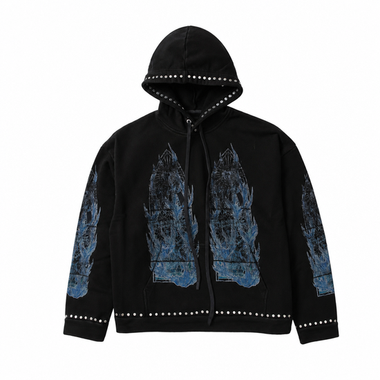 Hoodie Flamme Glass | WhoDecidesWar
