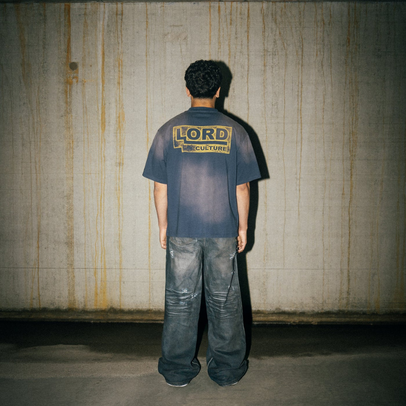 T-shirt Archive Tee Navy | Lord Culture
