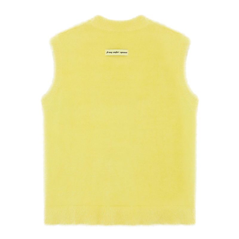 T-shirt Sleeveless Yellow | UNDEFINED 1999