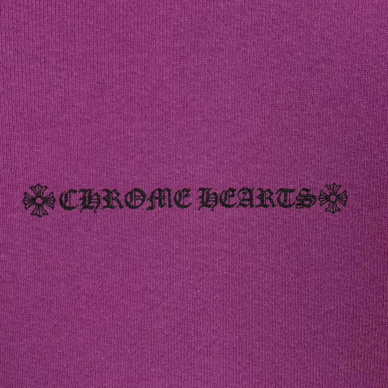 Hoodie Purple Vintage | Chrome Hearts x Matty Boy