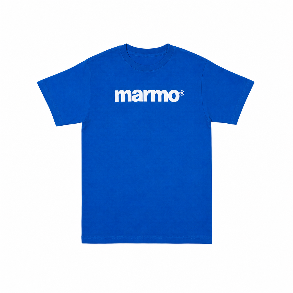 T-shirt Blue | Marmo