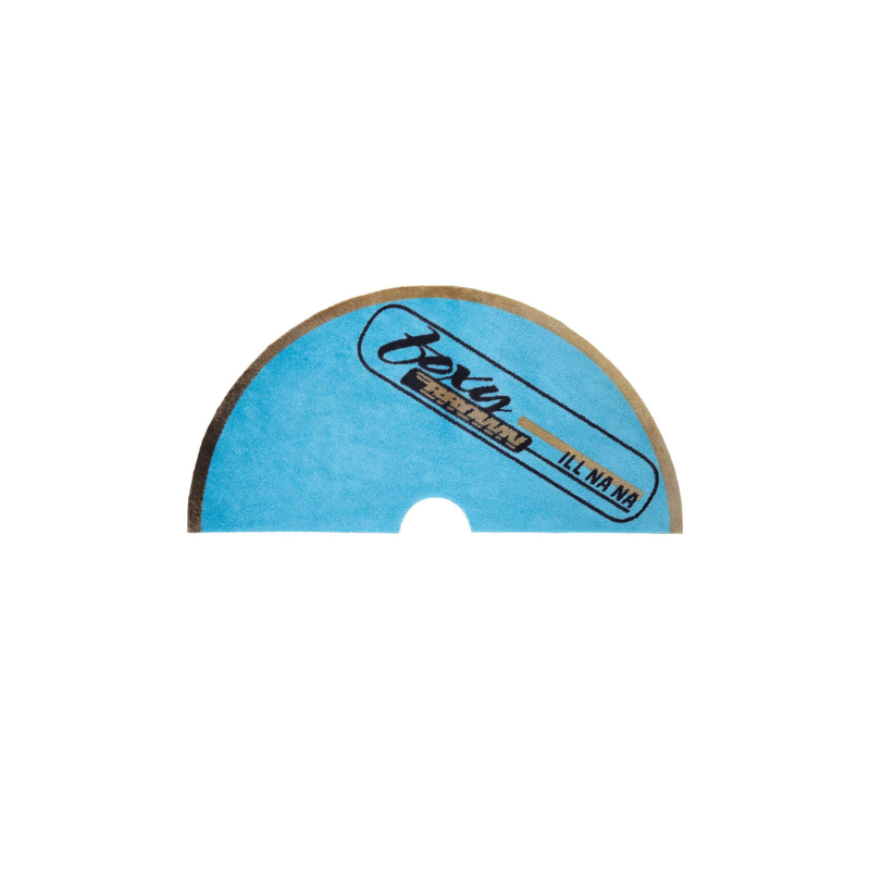 Home Decor III Na Na Half-Disc Floor Mat | Curves