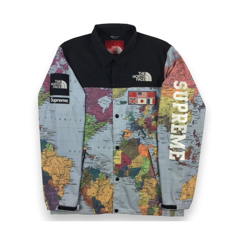 Jacket 2014 Maps Atlas Expedition Coach | Supreme x The North Face