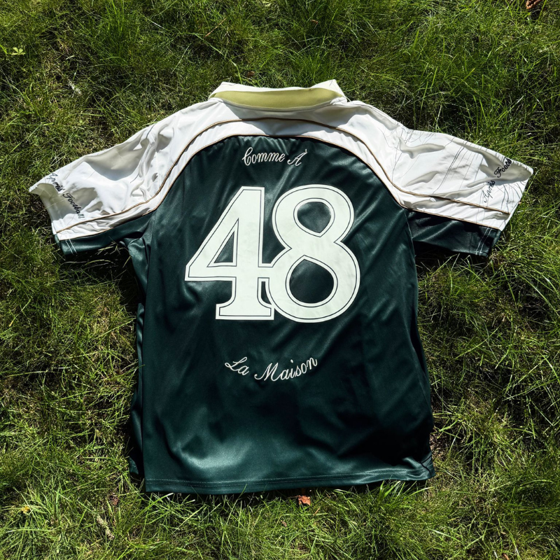 Jersey "Comme À La Maison" Green. | Maison Guava